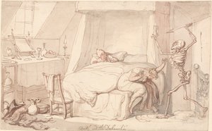 死と道楽 作： Thomas Rowlandson